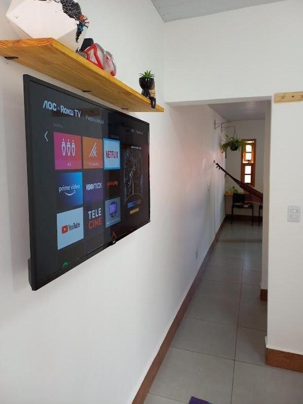Willa Casinha Aconchegante No Centro De Bonito I Tv, Ar-Condicionado, Bicicletas, Rede, Cozinha E Wi-Fi 20Mb Zewnętrze zdjęcie